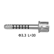 Straumann Compatible TL Tap For Ratchet dental implant surgical kit D3.3 L=30
