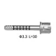 Straumann Compatible TL Tap For Ratchet dental implant surgical kit D3.3 L=30