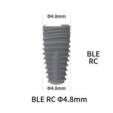Straumann Compatible BLE RC Dental Implant, D4.8 mm, 8 mm