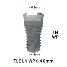 Straumann Compatible TLE LN WP Dental Implant, D4.8 mm, 12 mm