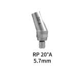 Straumann Compatible RP Octagon 20° Angled Abutment Type A 5.7mm