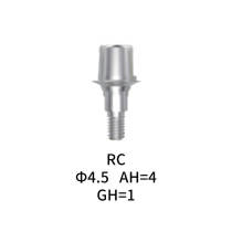 Straumann Compatible Dental Abutment RC TI Base Φ4.5 AH=4 GH=1