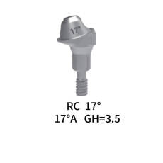 Straumann Compatible RC Multi-Unit Angled Abutment 17° GH=3.5 Type A