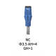 Straumann Compatible NC Cementable Abutment Φ3.5 AH4 GH1