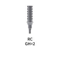 Straumann Compatible RC Temporary Abutment Bridge GH=2