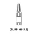 Straumann Compatible Dental RP Solid Abutment Analog L=15.8mm