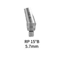 Straumann Compatible RP Octagon 15° Angled Abutment Type B 5.7mm