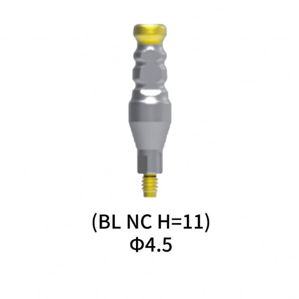 Straumann Compatible Dental BL NC Impression Cap Φ4.5 H=11 MM Closed Tray