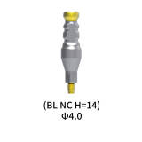 Straumann Compatible Dental BL NC Impression Cap Φ4.0 H=14 MM Closed Tray