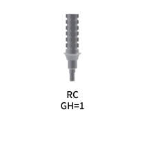 Straumann Compatible RC Temporary Abutment Bridge GH=1