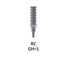 Straumann Compatible RC Temporary Abutment Bridge GH=1