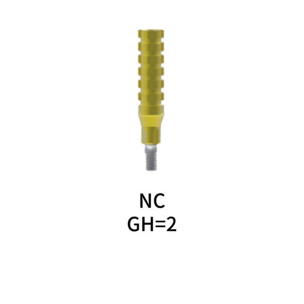 Straumann Compatible Temporary Abutment Crown GH=2