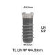 Straumann Compatible TL LN RP Dental Implant, D4.8 mm, 12 mm