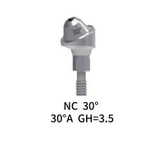 Straumann Compatible NC Multi-unit Abutment Angle 30° GH=3.5 Type A