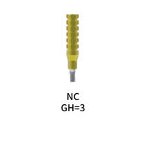 Straumann Compatible Temporary Abutment Crown GH=3