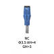 Straumann Compatible NC Cementable Abutment Φ3.5 AH4 GH3