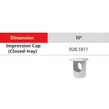 Straumann Compatible Dental RP Octa Impression Cap Closed Tray TL