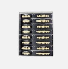 112Pcs/Pack HUGE KAILI A3 Dental Synthetic Polymer Resin Teeth Full set
