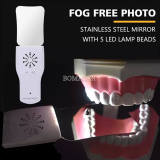 Dental Occlusal Mirror Fog Free LED Intra Oral Photo System 4 Mirrors Anti-Fog