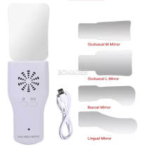 Dental Occlusal Mirror Fog Free LED Intra Oral Photo System 4 Mirrors Anti-Fog