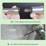 Dental 20:1 Implant Contra Angle LED Easy Assemble Fir NSK TI-MAX DSG20L