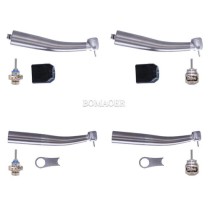 BOMAOER Dental Torque Fiber optic Push button High speed handpiece Fit NSK/KAVO