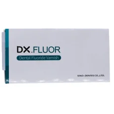 50 Bags Dx.fluor Dental Fluoride Varnish 0.4G/bag 3 Scents