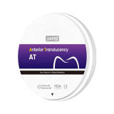 Dental Prime Anterior Translucency (AT) Zirconia Block white