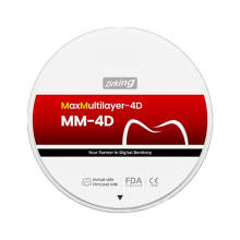 Dental Prime MaxMultilayer 4D (MM-4D) Zirconia Block 20 Shade 98x25