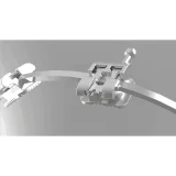 BOMAOER Dental orthodontic passive self-ligating bracket 1st G Roth 022 345 hook