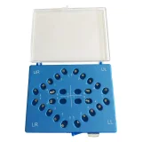 BOMAOER Dental orthodontic passive self-ligating bracket 1st G MBT 022 345 hook
