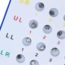 Dental orthodo self-ligating bracket 3 G removable hook MBT 345 Hook 022 & tube