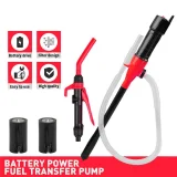 Deluxe Liquid Transfer Siphon Pump Battery Powered Gas Oil Water Fish Tank NEW