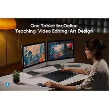 XPPen Deco Pro MW 2nd Gen 9  Bluetooth Drawing Tablet with X3 Pro Pen & Key-Dial