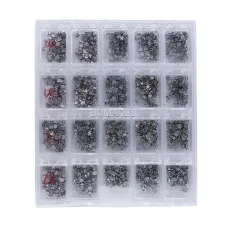 50Sets Orthodontics Dental MIM Monoblock Brackets Roth 022 Braces On 345 Hooks