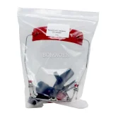 1PC dental headgear orthodontic adjustable reverse pull headgear color red/blue-