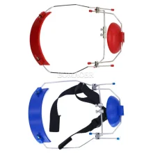 1PC dental headgear orthodontic adjustable reverse pull headgear color red/blue-