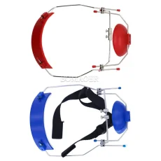 1PC dental headgear orthodontic adjustable reverse pull headgear color red/blue-