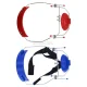 1PC dental headgear orthodontic adjustable reverse pull headgear color red/blue-