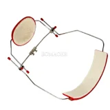 1PC dental headgear orthodontic adjustable reverse pull headgear color red/blue-