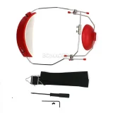 1PC dental headgear orthodontic adjustable reverse pull headgear color red/blue-