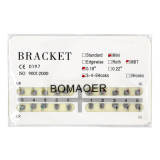 Dental 10kit Orthodontic Mental Bracket Brace Standard MBT 022 345hook 20pcs/set