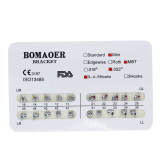 Dental 10kit Orthodontic Mental Bracket Brace Standard MBT 022 345hook 20pcs/set