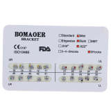 Dental 10kit Orthodontic Mental Bracket Brace Standard MBT 022 345hook 20pcs/set