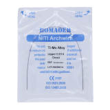 1pc/pack Dental orthodontic TI-MO Alloy arch wires Round BOMAOER 10 packs