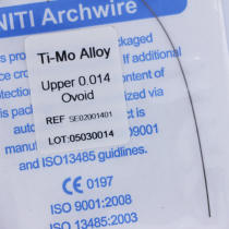 1pc/pack Dental orthodontic TI-MO Alloy arch wires Round BOMAOER 10 packs