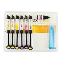 DX.Esthetic Enamel nano hybrid light cure composite Resin Whitening kit