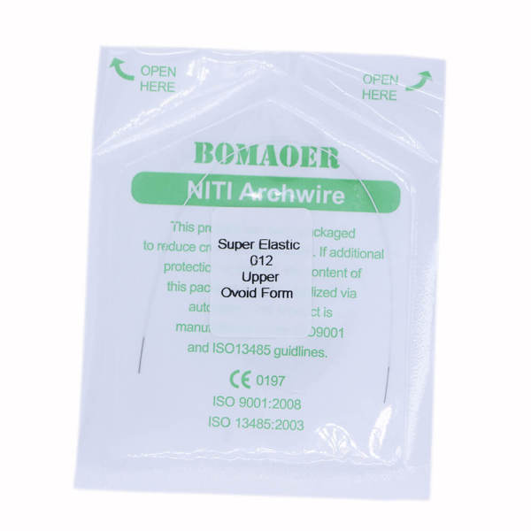 1pc/pack Dental Orthodontic niti Coated wires Tooth Colored Round 10 packs