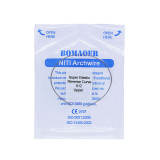 2pc/pack dental orthodontic reverse curve round arch wires BOMAOER 10 packs