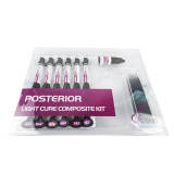 Dental Posterior Light Cure Composite resin Kit 6 Syringe/kit 4g/Syringe